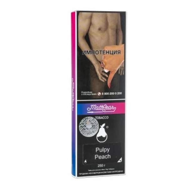 Табак MattPear Pulpy Peach (Персик) 250 гр в Краснодаре