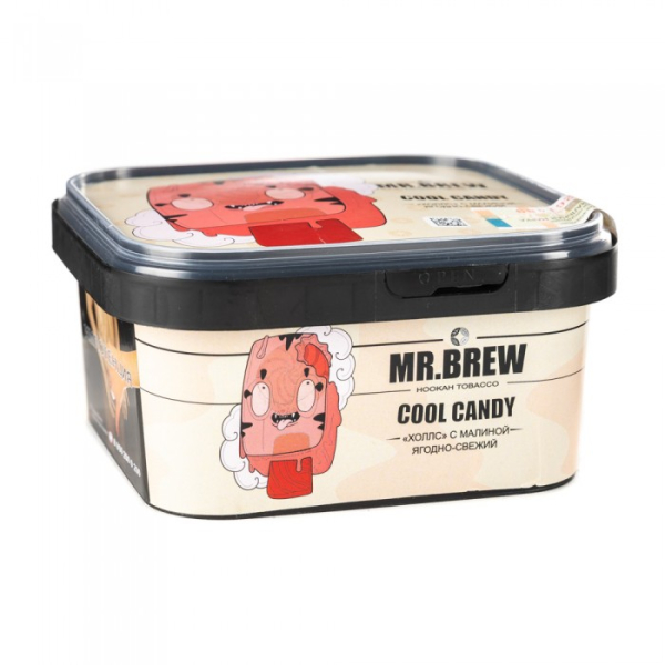 Табак Mr Brew Cool Candy (Малиновый холлс) 200 гр в Краснодаре