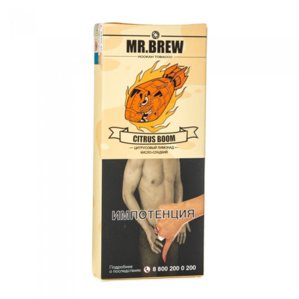 Табак Mr Brew Citrus Boom (Цитрусовый лимонад) 40 гр в Краснодаре