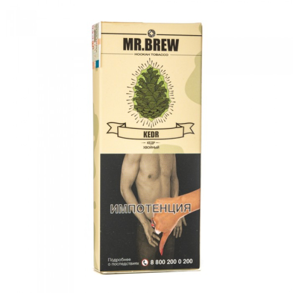 Табак Mr Brew Kedr (Кедровые шишки) 40 гр в Краснодаре