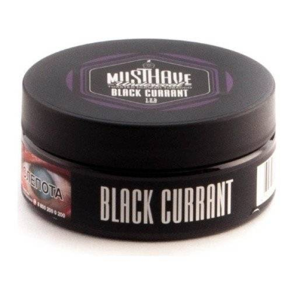 Табак Must Have Black Currant 125 грамм в Краснодаре