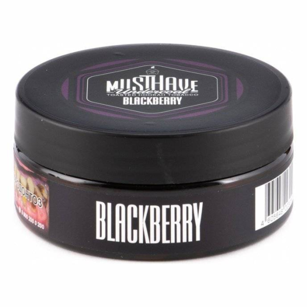Табак Must Have Blackberry 125 грамм в Краснодаре