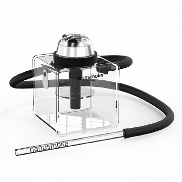 Кальян Nanosmoke box (прозрачный, 23 см) в Краснодаре