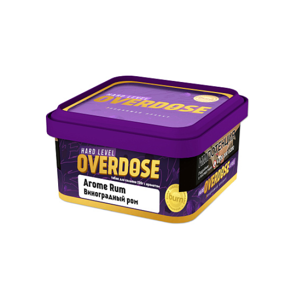 Табак OVERDOSE Aroma Rum 200 гр в Краснодаре