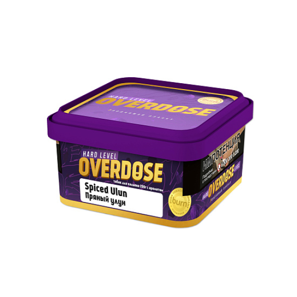 Табак OVERDOSE Spiced ULUN 200 гр в Краснодаре