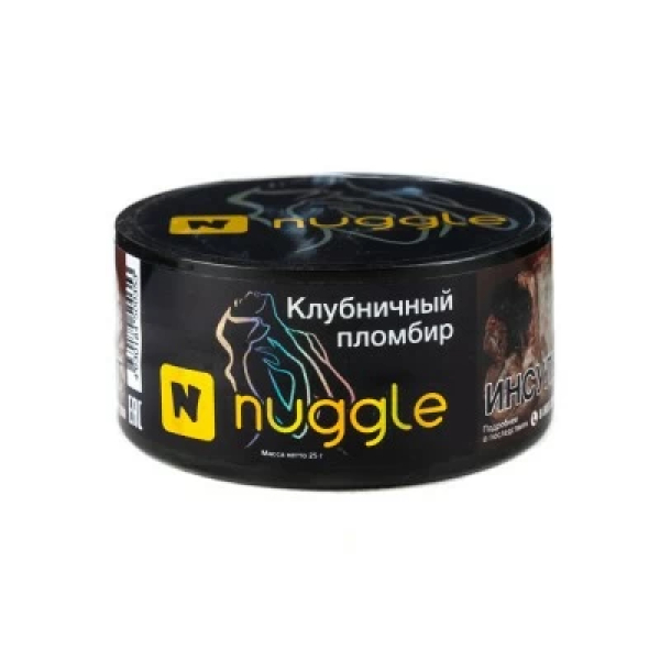 Табак Nuggle Клубничный пломбир 25 гр в Краснодаре