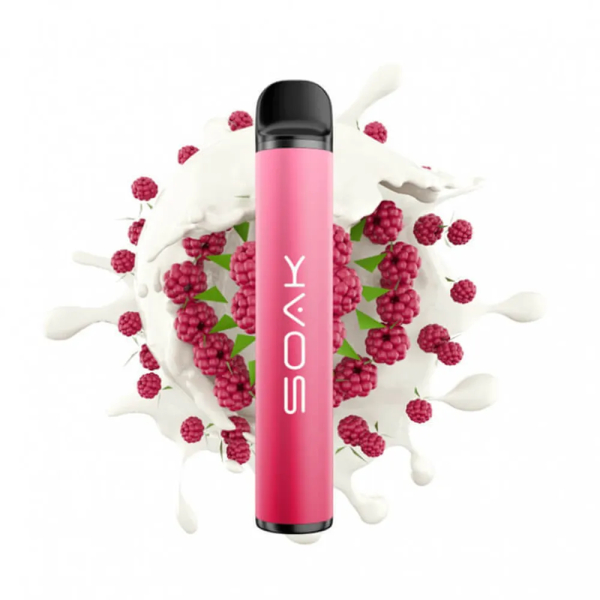 SOAK X Raspberry Yogurt (Малиновый йогурт), 1500 тяг в Краснодаре