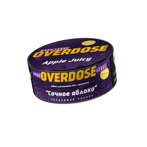 Табак OVERDOSE APPLE JUICY 25 гр в Краснодаре