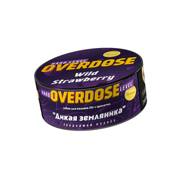Табак OVERDOSE Wild Strawberry (дикая земляника) 25 гр в Краснодаре