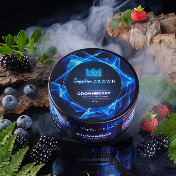 Табак Sapphire Crown Crownberry (Лесные Ягоды) 100 гр в Краснодаре