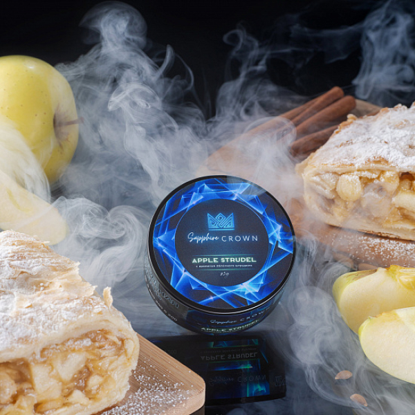 Табак Sapphire Crown Apple Strudel (Яблочный Штрудель) 25 гр в Краснодаре