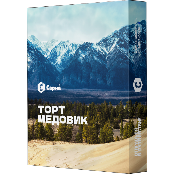 Табак Сарма Торт Медовик 25 гр в Краснодаре
