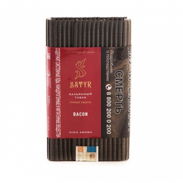 Табак Satyr Bacon 100 грамм в Краснодаре