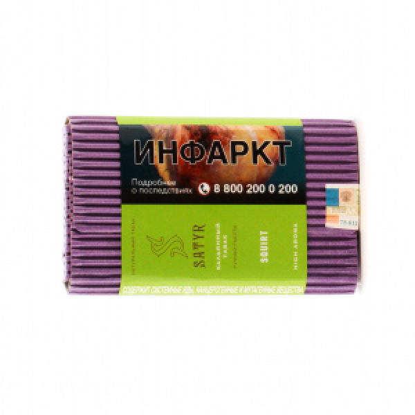 Табак Satyr Squirt 100 грамм в Краснодаре