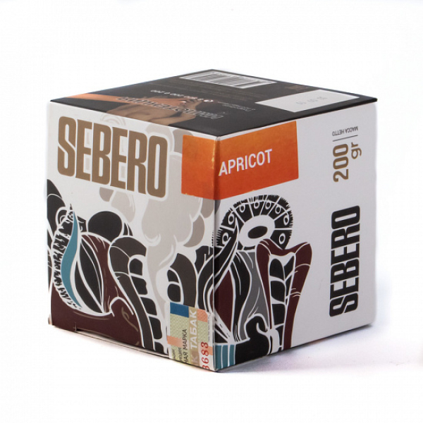 Табак SEBERO APRICOT 200 грамм в Краснодаре