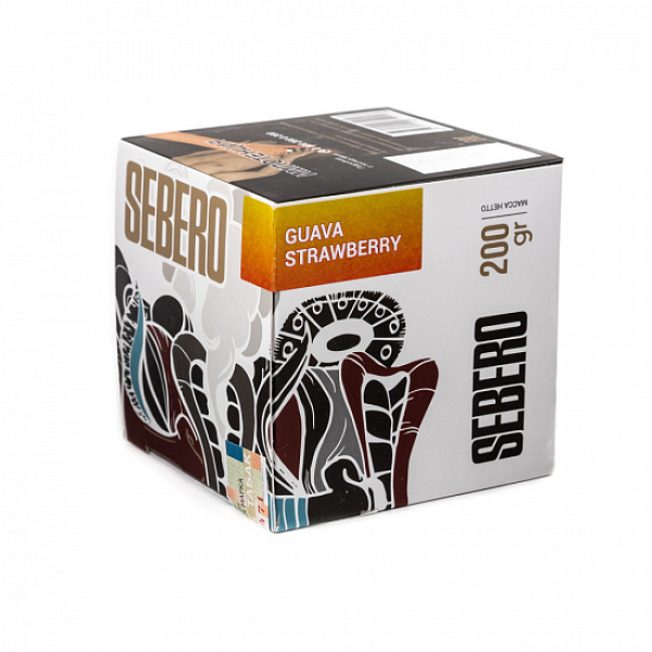 Табак SEBERO GUAVA STRAWBERRY 200 грамм в Краснодаре