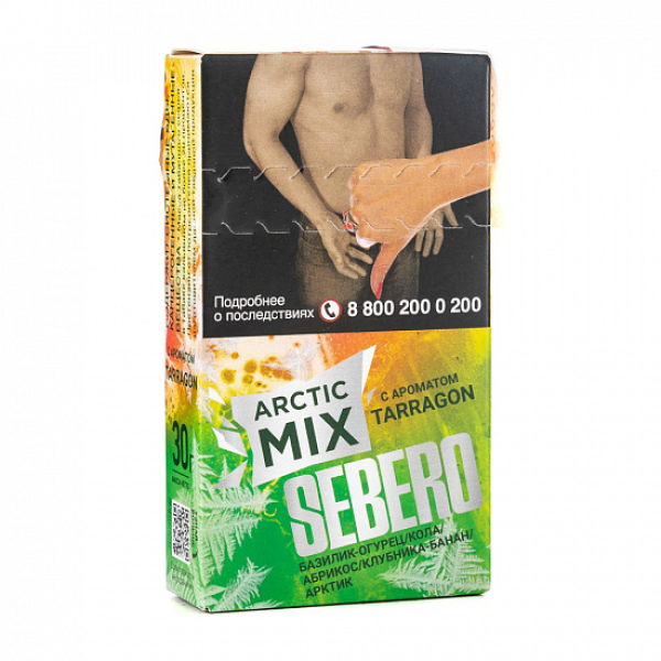 Табак SEBERO ARCTIC MIX TARRAGON 30 грамм в Краснодаре