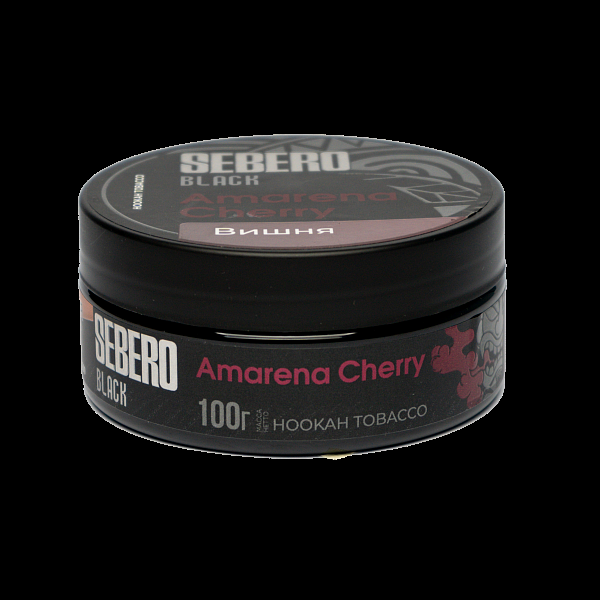Табак SEBERO BLACK AMARENA CHERRY 100 гр в Краснодаре