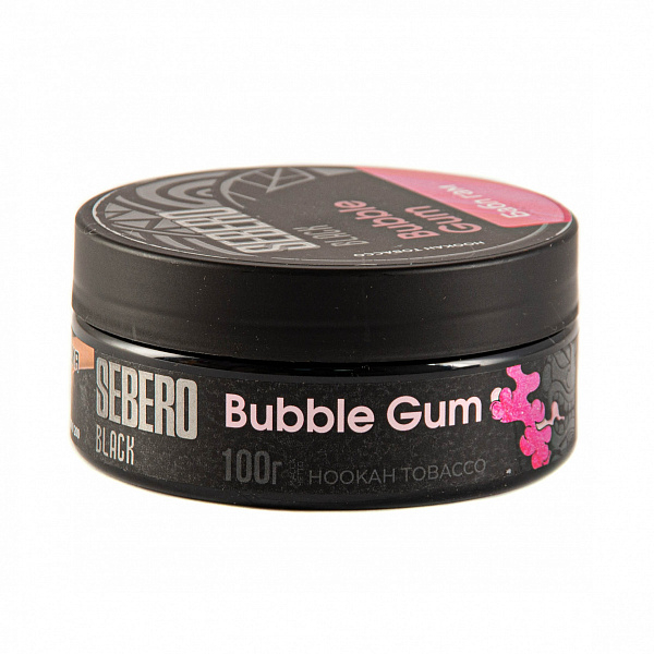 Табак SEBERO BLACK BUBBLE GUM 100 гр в Краснодаре