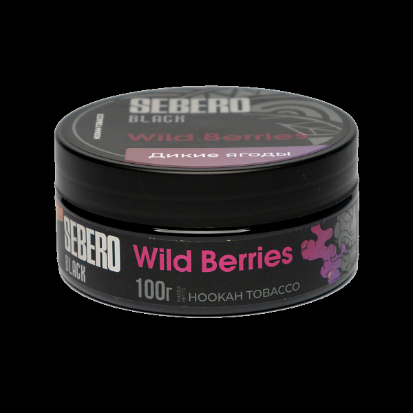 Табак SEBERO BLACK WILD BERRIES 100 гр в Краснодаре