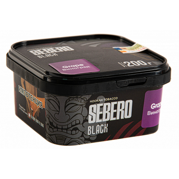 Табак SEBERO BLACK GRAPE 200 гр в Краснодаре