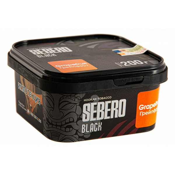 Табак SEBERO BLACK GRAPEFRUIT 200 гр в Краснодаре