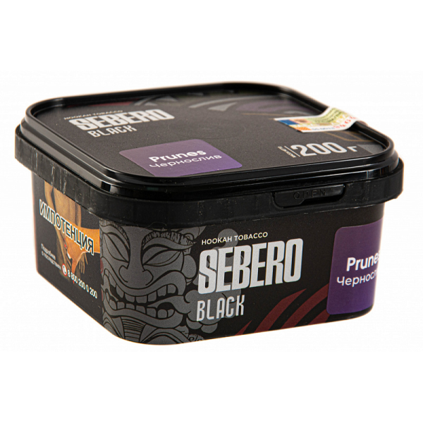 Табак SEBERO BLACK PRUNES 200 гр в Краснодаре