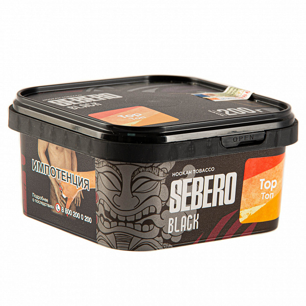 Табак SEBERO BLACK TOP 200 гр в Краснодаре