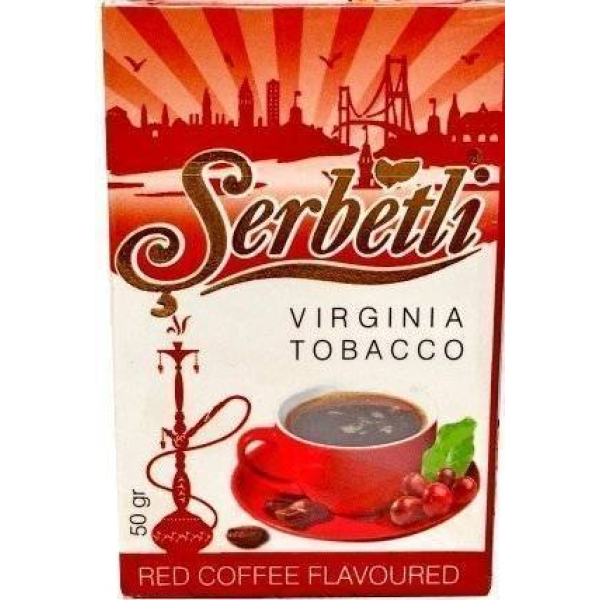 Табак Serbetli Red Coffee 50 грамм в Краснодаре