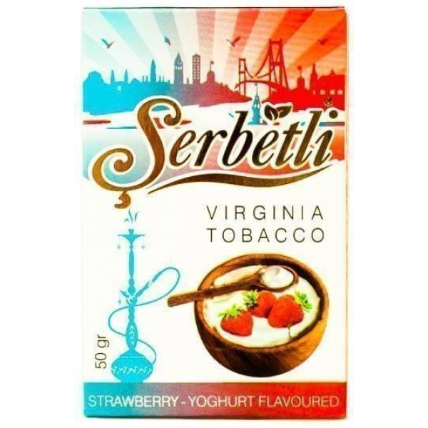 Табак Serbetli Strawberry Yoghurt 50 грамм в Краснодаре