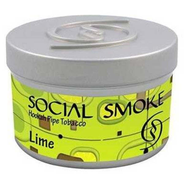 Табак Social Smoke Lime 250 грамм в Краснодаре