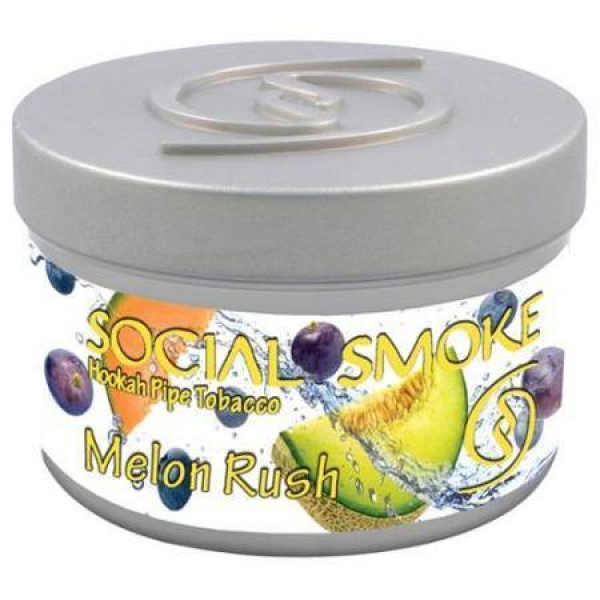 Табак Social Smoke Melon Rush 250 грамм в Краснодаре