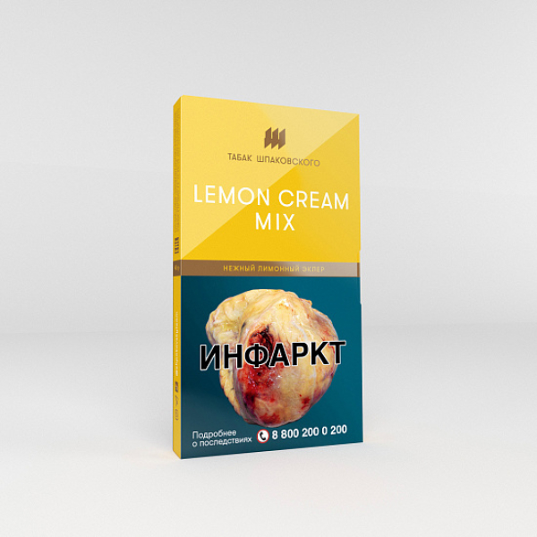 Табак Шпаковского Lemon Cream Mix (Лимонный эклер) 40 гр в Краснодаре