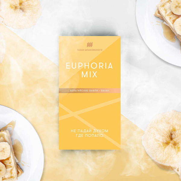 Табак Шпаковского Euphoria (Бельгийские Вафли Банан) 40 грамм в Краснодаре