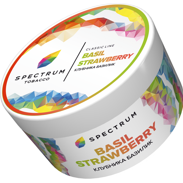 Табак Spectrum Classic BasilStrawberry 200 грамм в Краснодаре