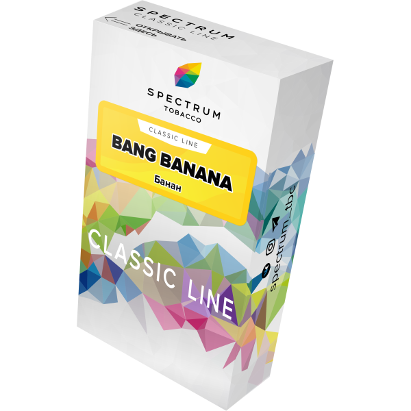 Табак Spectrum Classic bang banana 40 грамм в Краснодаре