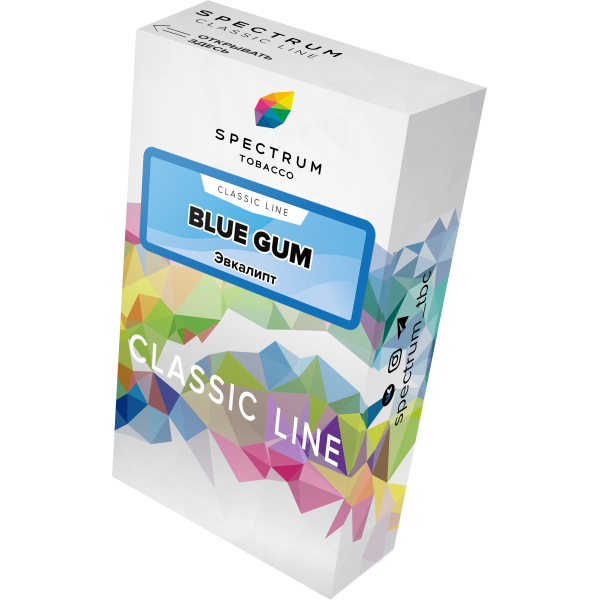 Табак Spectrum Classic blue gum 40 грамм в Краснодаре