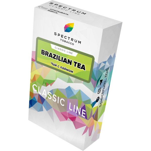 Табак Spectrum Classic brazilian tea 40 грамм в Краснодаре