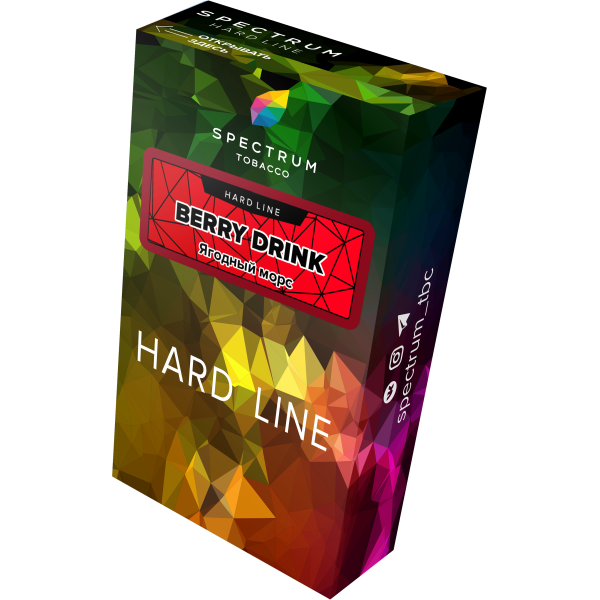 Табак Spectrum Hard berry drink 40 грамм в Краснодаре
