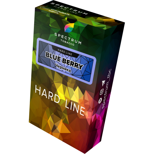 Табак Spectrum Hard blue berry 40 грамм в Краснодаре
