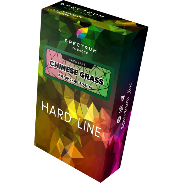 Табак Spectrum Hard chinese grass 40 грамм в Краснодаре
