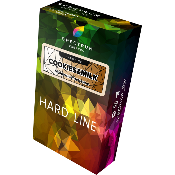 Табак Spectrum Hard cookies milk 40 грамм в Краснодаре