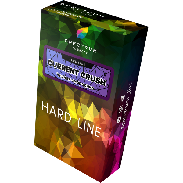 Табак Spectrum Hard current crush 40 грамм в Краснодаре