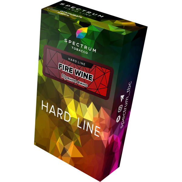 Табак Spectrum Hard fire wine 40 грамм в Краснодаре