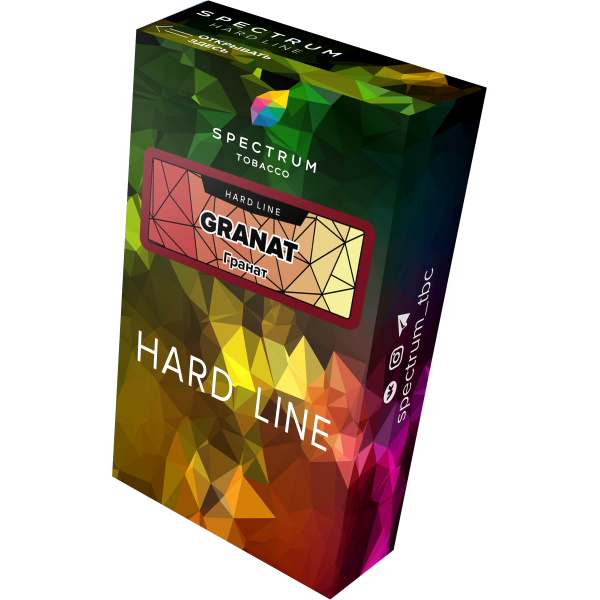 Табак Spectrum Hard granat 40 грамм в Краснодаре