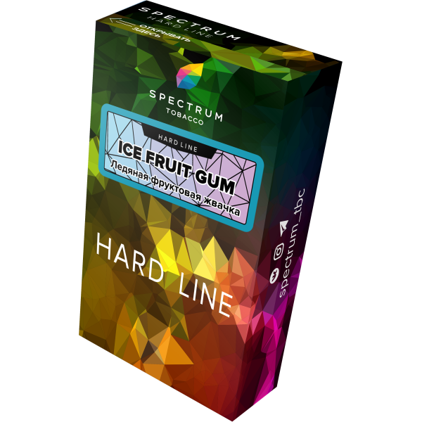 Табак Spectrum Hard ice fruit gum 40 грамм в Краснодаре