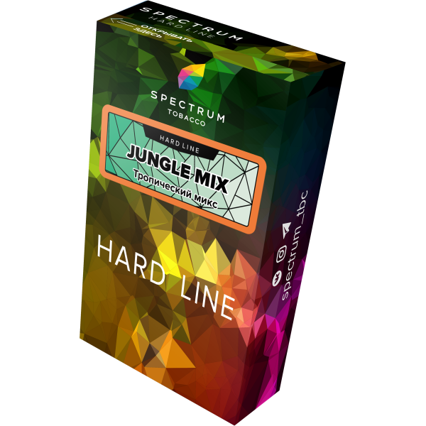 Табак Spectrum Hard jungle mix 40 грамм в Краснодаре