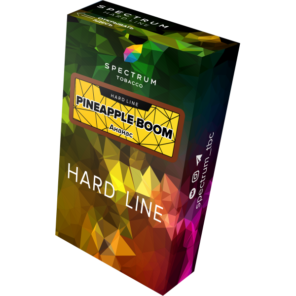 Табак Spectrum Hard pinapple boom 40 грамм в Краснодаре