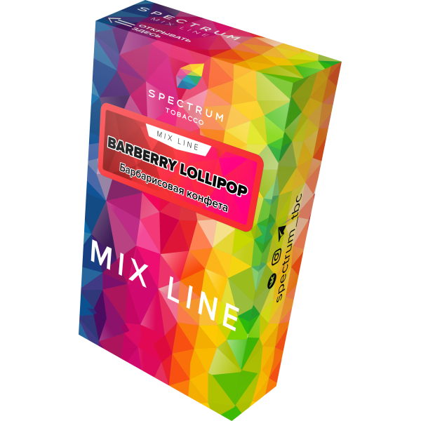 Табак Spectrum Mix Line Barberry Lollipop 40 грамм в Краснодаре
