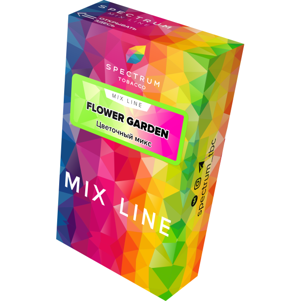 Табак Spectrum Mix Line Flower Garden 40 грамм в Краснодаре